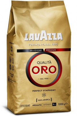 Lavazza Retail Qualita ORO 100% Arabica, 1000g,zrn, ochr