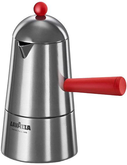 Lavazza Carmencita Red kávovar na espresso na 3 šálky (moka kanvička)