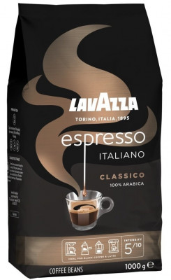 Lavazza Retail Espresso Classico 100% Arabica, 1000g,zrn, ochr