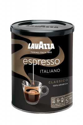 Lavazza Retail Espresso Classico 100 % Arabica, 250g,ml, plech