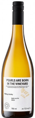 Karpatská Perla "Pearls" Rizling rýnsky 0,75L, r2024, vin, bl, su, sc