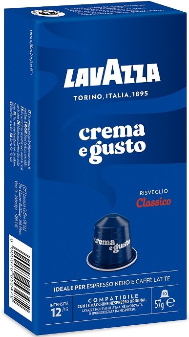 Lavazza NCC ALU Espresso Crema e Gusto 10x5,7g, kaps