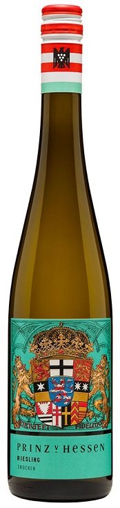 Prinz von Hessen Riesling Trocken BIO 0,75L, PDO, r2024, bl, su, sc