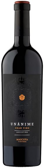 Mascota Vineyards Unánime Gran Vino Tinto 0,75L, r2021, cr, su