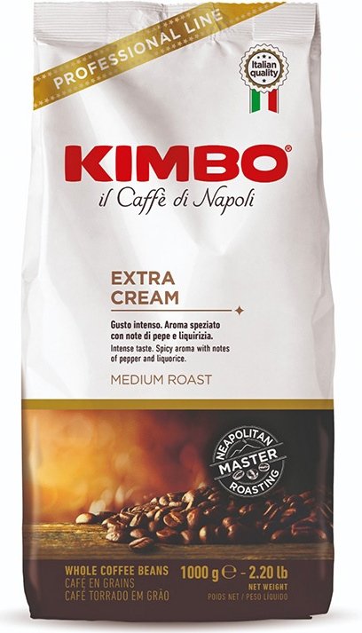 Kimbo Bar Extra Cream 1000g,zrn, ochr