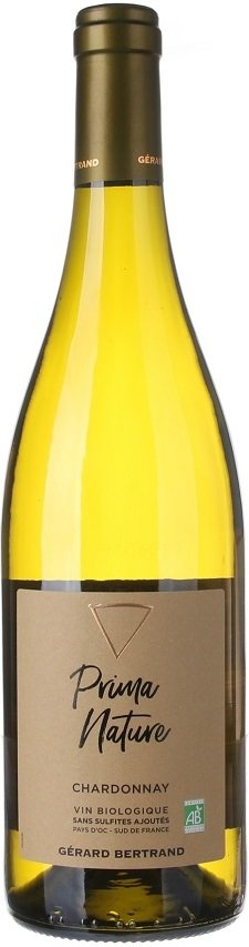 Gérard Bertrand Prima Nature Chardonnay,BIO 0,75L, IGP, r2024, bl, su