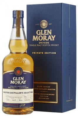 Glen Moray Private Edition Single Malt cask Burgundy 52,8% 0,7L, whisky, DB