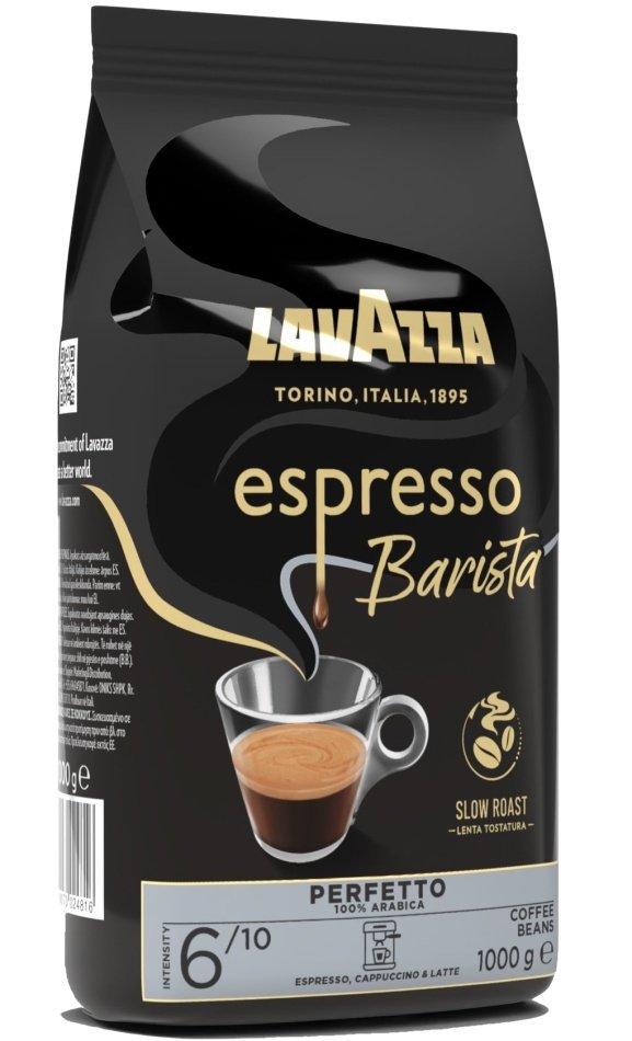 Lavazza Retail Espresso Barista Perfetto 100% Arabica, 1000g,zrn, ochr