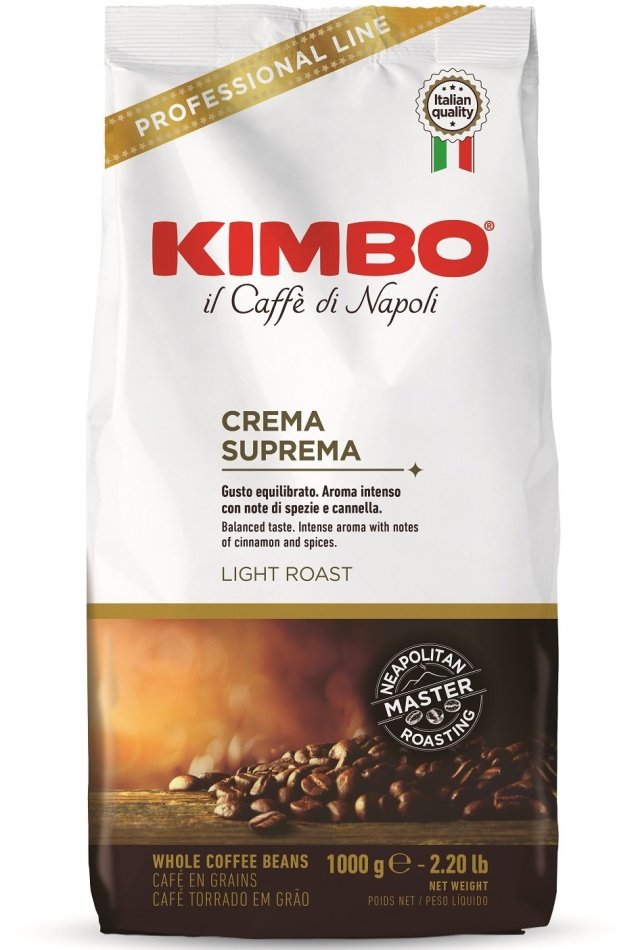 Kimbo Bar  Crema Suprema 1000g,zrn, ochr