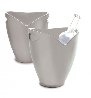 Pulltex Ice Bucket, vedro na ľad - strieborné