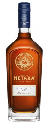 Metaxa 12* 40% 0,7L, brandy