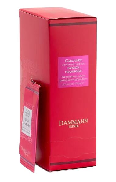 Dammann Fréres Sachets Passion framboise 24 x 3 g, 6473,ovocaj, krsac HB