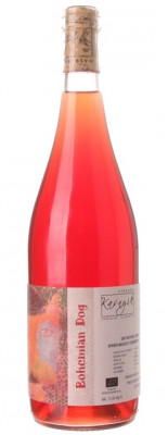 Kasnyik Frankovka modrá Rosé Bohemian Dog Schiller Organic 0,75L, r2022, ruz, su