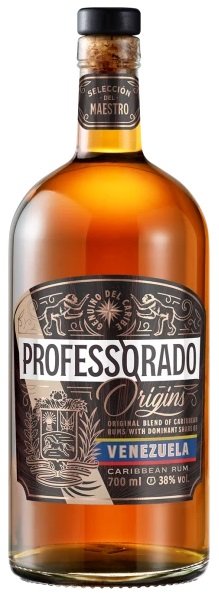 Professorado rum Origins Venezuela 38% 0,7L, rum