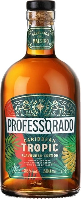 Professorado Caribbean Tropic 38% 0,7L, rum