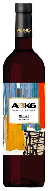 ABK6 AOC Bordeaux Merlot 0,75L, r2024, cr, su