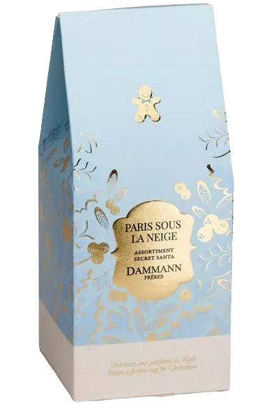 Dammann Fréres Paris Sous la Neige 90 g., 1 čierny čaj 40 g, 1 čajové želé v DB, 8775,čaj, DB