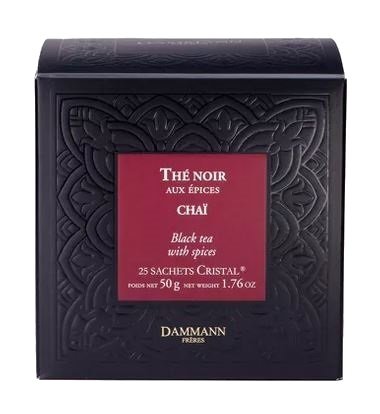 Dammann Fréres Sachets Chai 25 x 2 g, 5109,ciercaj, krsac