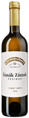 Šimák Zámok Pezinok Pinot Gris 0,75L, r2024, bl, su