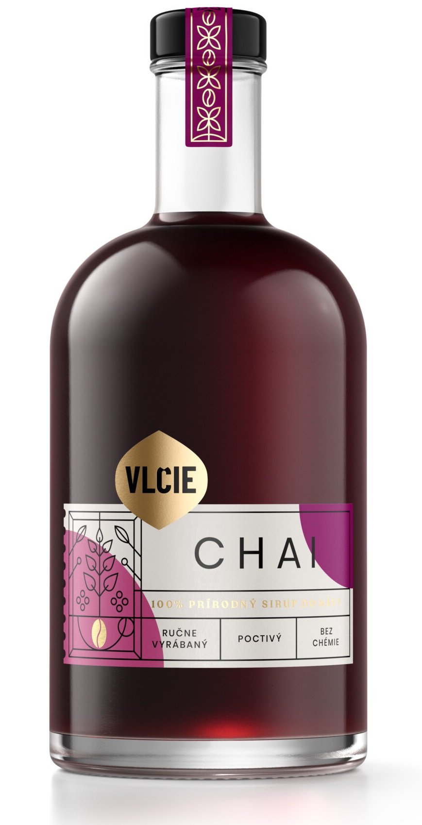 mMMm - Vlčie sirupy Chai 0,5L, sirup