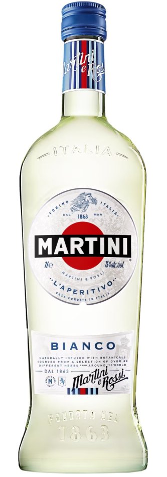 Martini Bianco 15% 0,75L, fortvin, bl