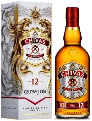 Chivas regal whisky 12r. 40% 0,7L, whisky, DB