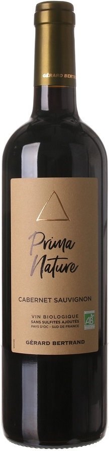 Gérard Bertrand Prima Nature Cabernet Sauvignon, BIO 0,75L, IGP, r2023, cr, su