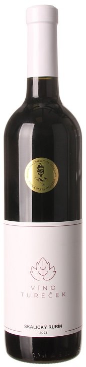 Víno Tureček Skalický Rubín 0,75L, r2024, ak, cr, su