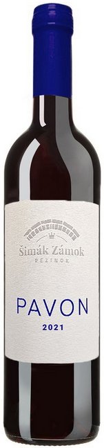 Šimák Zámok Pezinok Pavon 0,75L, r2021, ak, cr, su