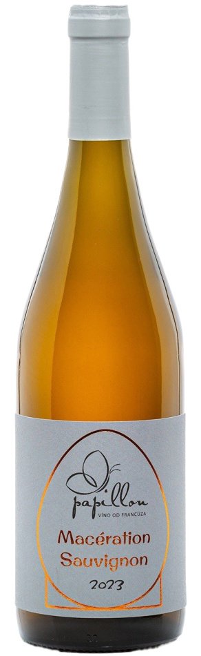 Papillon Víno od Francúza Macération Sauvignon Orange, BIO 0,75L, r2023, vin, bl, su