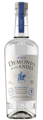 Demonio De Los Andes Quebranta Pisco 40% 0,7L, destin