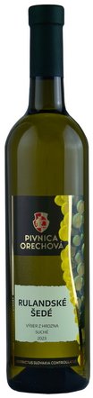Pivnica Orechová Rulandské šedé DSC 0,75L, r2024, vzh, bl, su