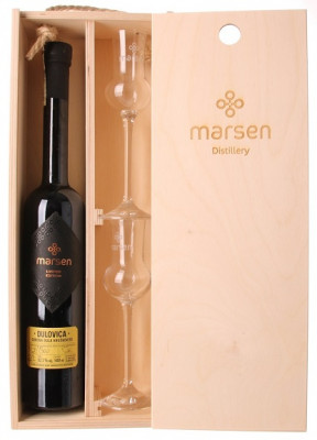 Marsen Dulovica Dula hruškovitá alk. 42,3% 0,5L, +2x pohár 0,5L, ovdest, DB