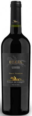 Haras de Pirque Ecrál Carmenere Gran Reserva Organic 0,75L, r2021, cr, su