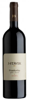 J. STÁVEK Frankovka Reserva 0,75L, r2021, vzh, cr, su