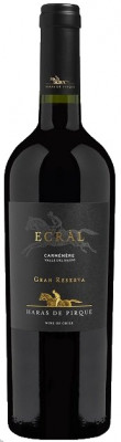 Haras de Pirque Ecrál Carmenere Gran Reserva Organic 0,75L, r2021, cr, su