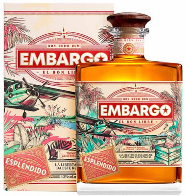 Embargo Aňejo esplendido, 40% 0,7L, rum, DB