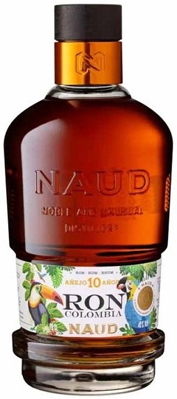 Naud Ron Colombia 10YO 40% 0,7L, rum