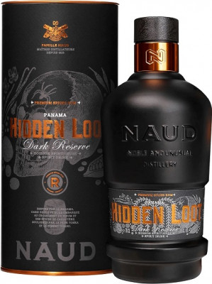 Naud Spiced Hidden Loot - Dark Reserve 41% 0,7L, rum, DB