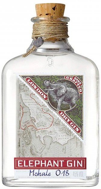 Elephant London Dry Gin 45% 0,5L, gin