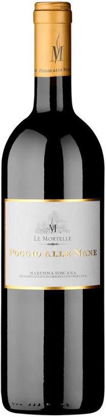 Le Mortelle Poggio Alle Nane Maremma Toscana 0,75L, DOC, r2023, cr, su
