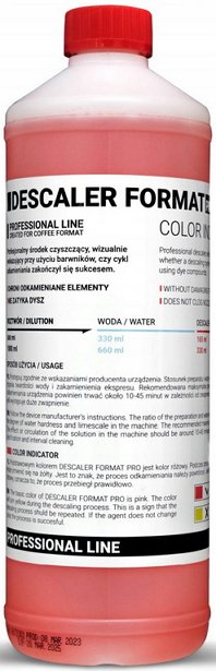 Coffee Format Descaler PRO odvápň.prostriedok 1l