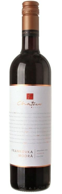 Château Modra Horeca Frankovka modrá 0,75L, r2024, ak, cr, su, sc