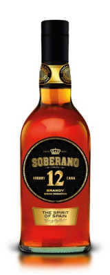 Soberano 12 Brandy Gran Reserva 38% 0,7L, DB