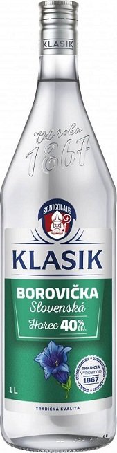 Klasik Borovička Horec 40% 1L