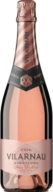 Vilarnau Rosé Delicat Reserva 0,75L, DO, sumtrm, ruz, brut