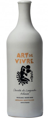 Gérard Bertrand Art de Vivre Clairette du Languedoc Adissan Vin Blanc 0,75L, AOP, r2024, bl, plsu