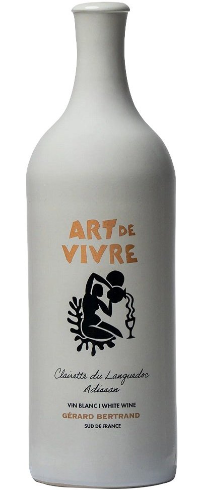 Gérard Bertrand Art de Vivre Clairette du Languedoc Adissan Vin Blanc 0,75L, AOP, r2024, bl, plsu