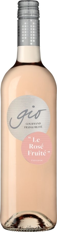 Gérard Bertrand Gio Gourmand Rosé, BIO 0,75L, IGP, r2025, ruz, su, sc