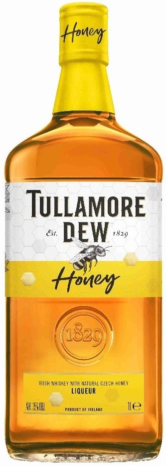Tullamore Dew Honey Irish whiskey 40% 1L, whisky